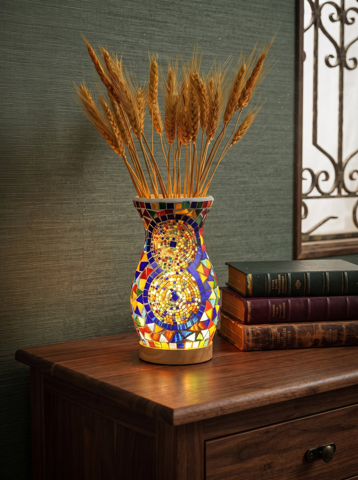 Handmade Turkish Table Vase Lamp