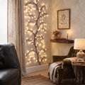 Birch Tree Willow Vine Lamp