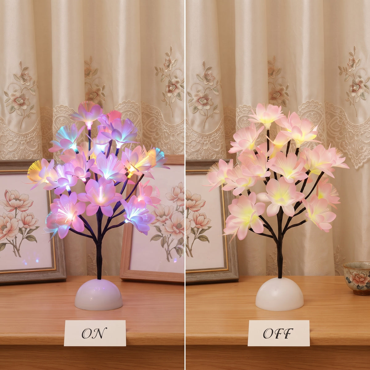 Artificial Colorful Flower Tree Lights