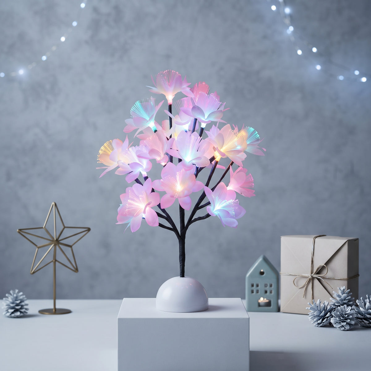 Artificial Colorful Flower Tree Lights