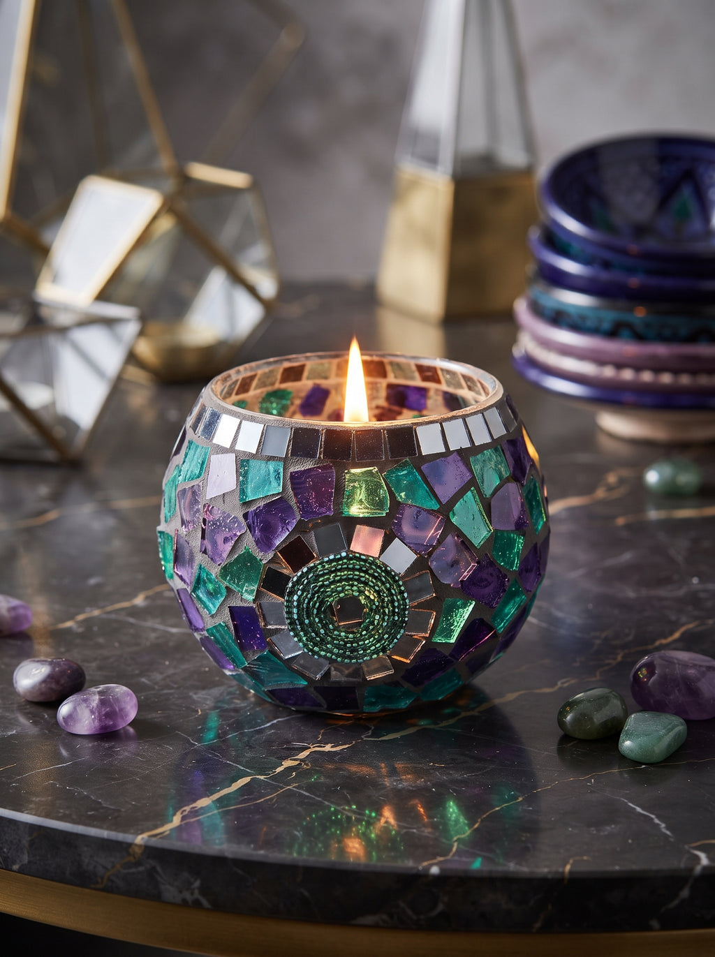 Turkish Glass Candle Holders