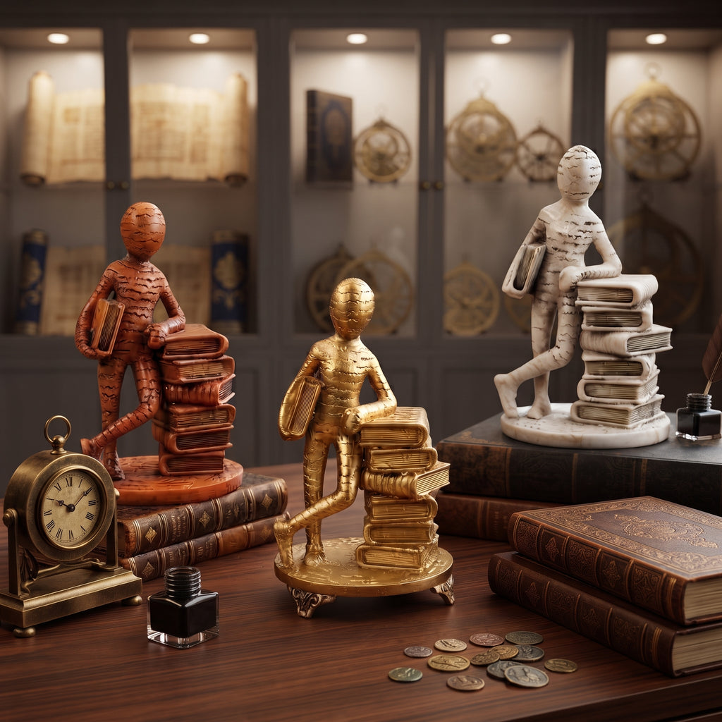Reading Villain Resin Ornaments
