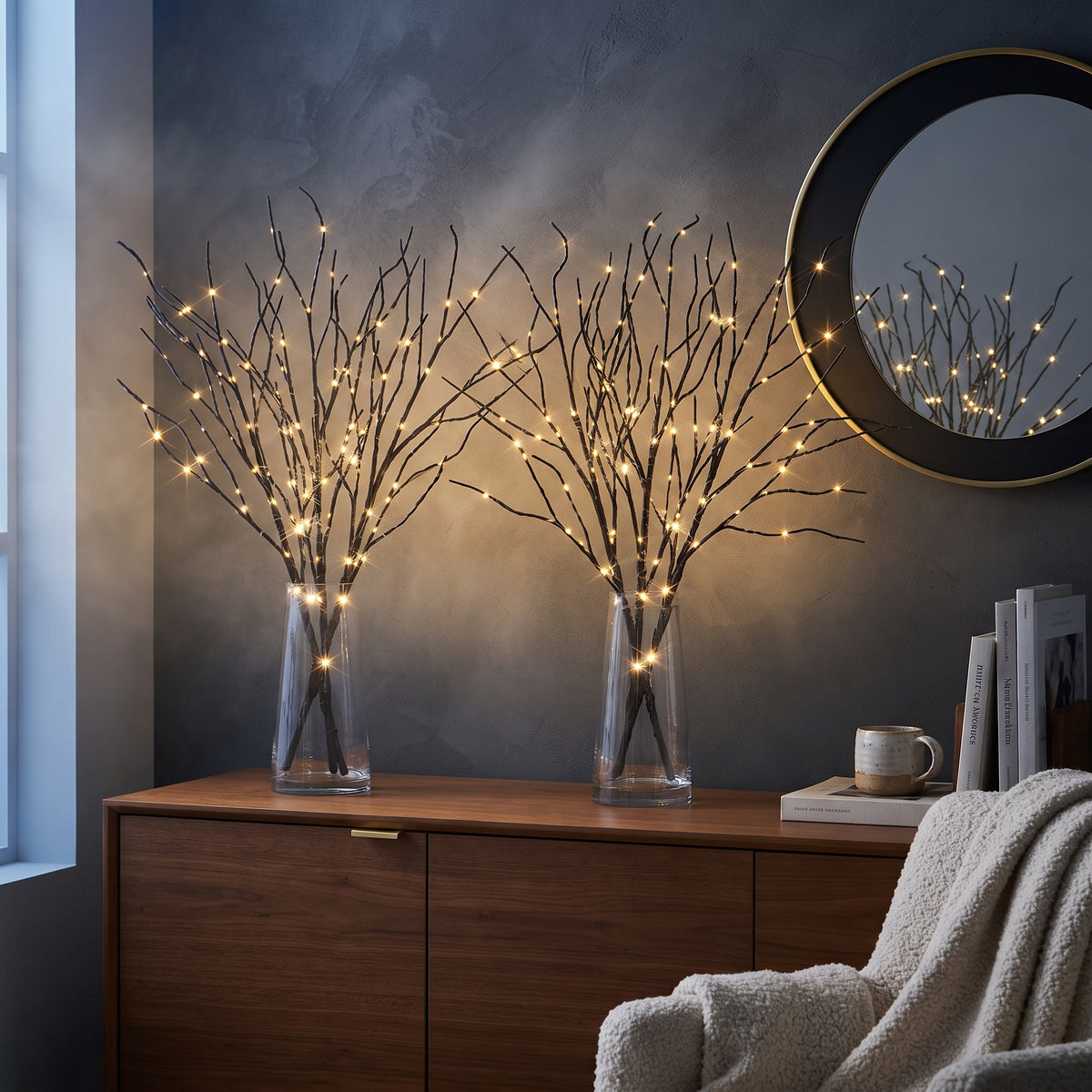 Tree Branch Shaped LED Lights