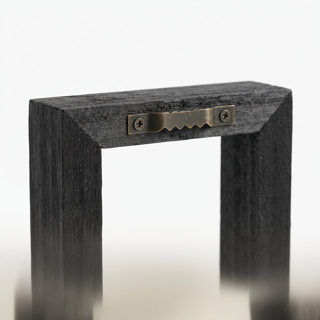 Black Wooden Wall Candle Holders Shelves