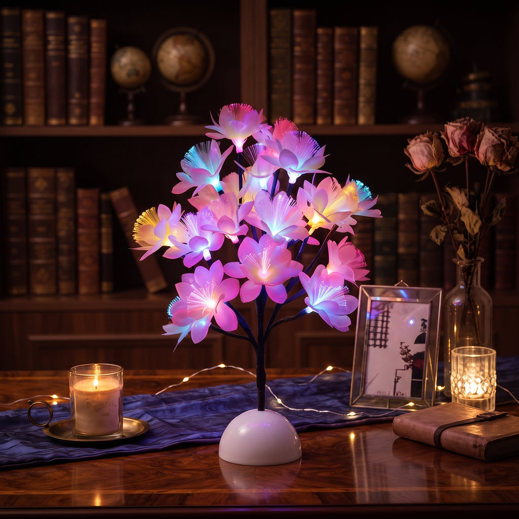 Artificial Colorful Flower Tree Lights